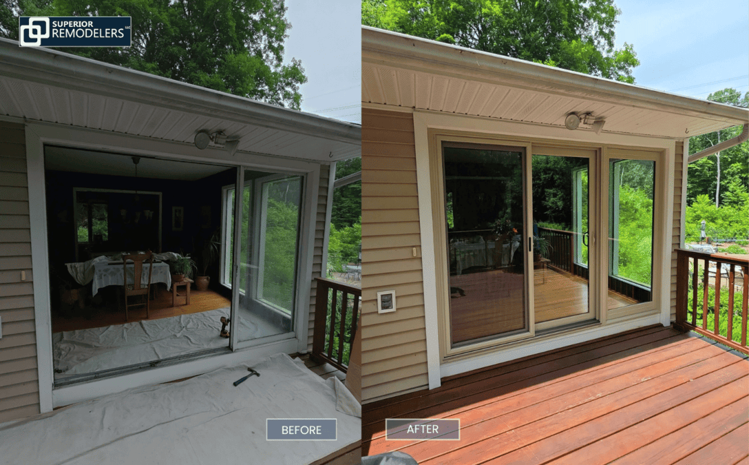 Patio Door Replacement in Newtown, CT | Superior Remodelers