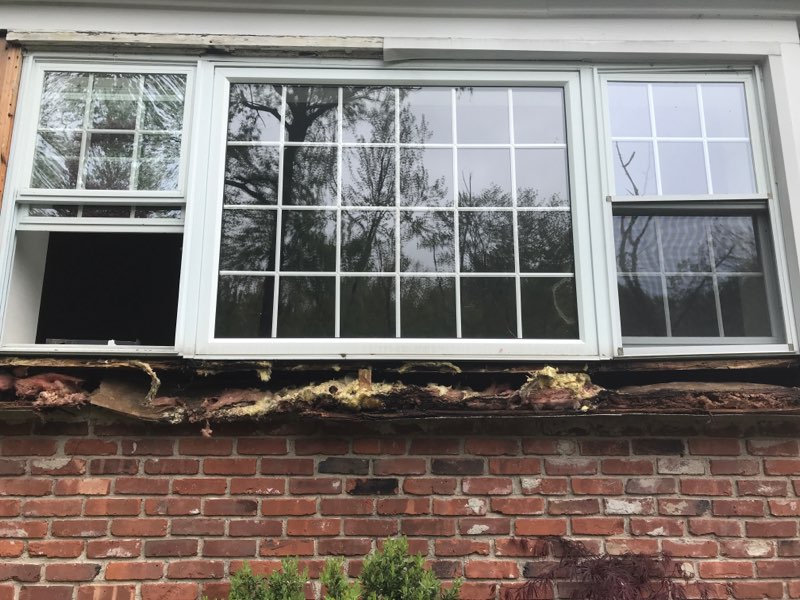 old window before replacement