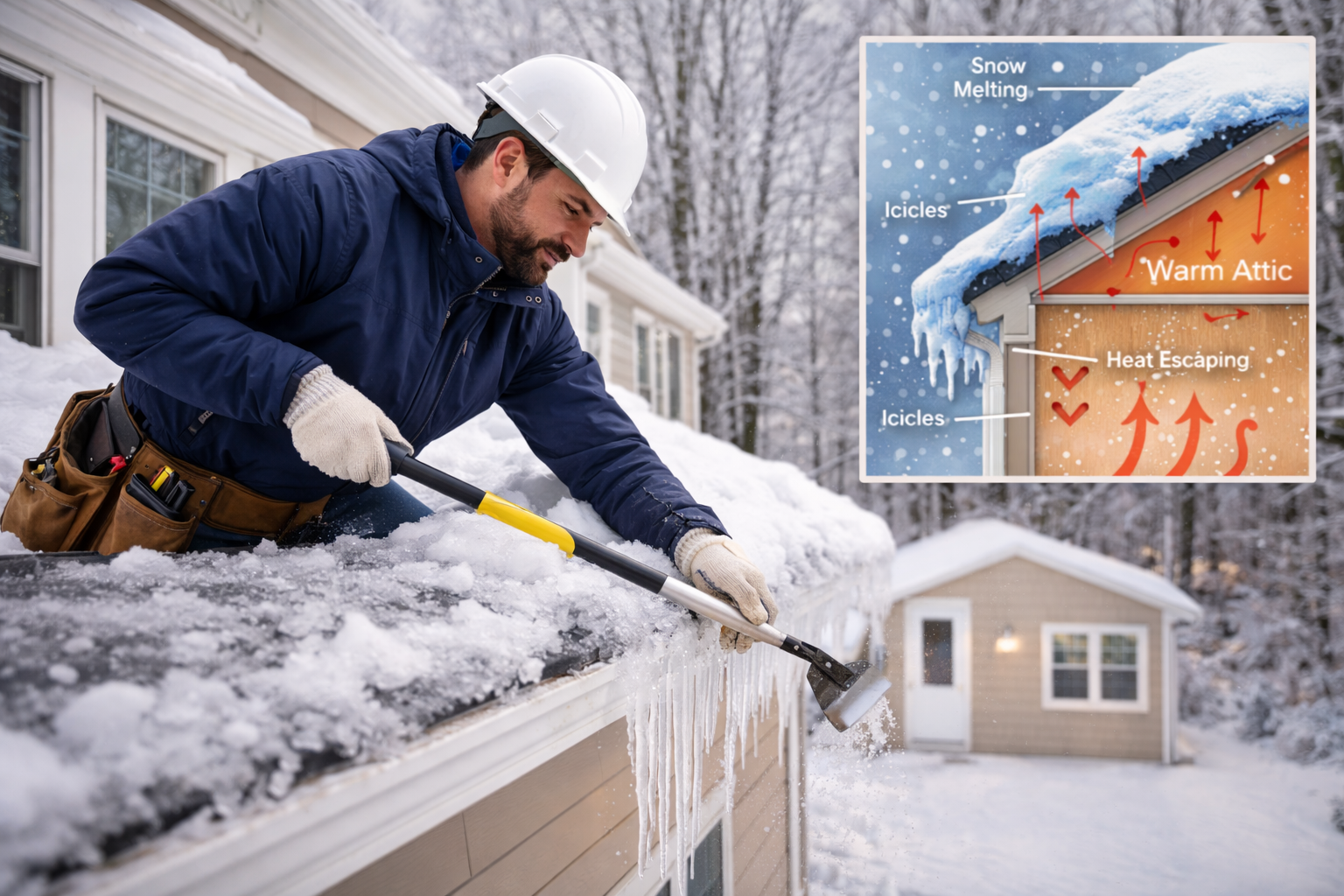 How to Prevent Ice Dams on Connecticut Homes