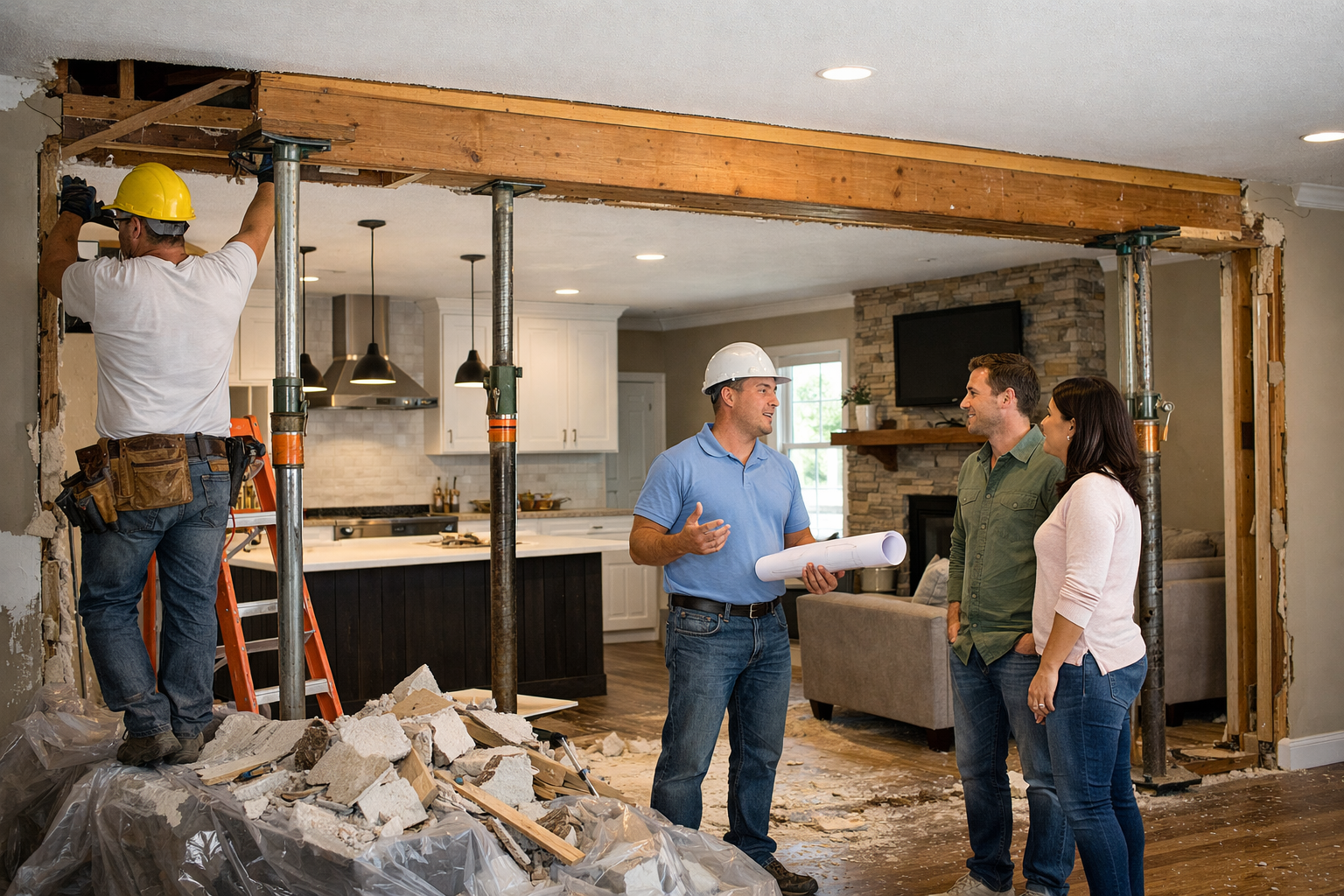 Load-Bearing Wall Removal in Connecticut